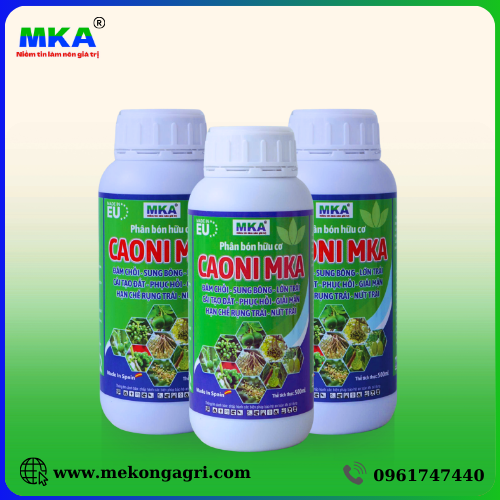 CAONI MKA – Giải pháp cải tạo đất, bổ sung Canxi và đạm nitrate nuôi hoa, trái hiệu quả
